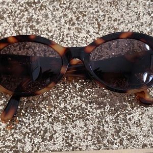 Vintage tortoise shell Chanel Sunglasses